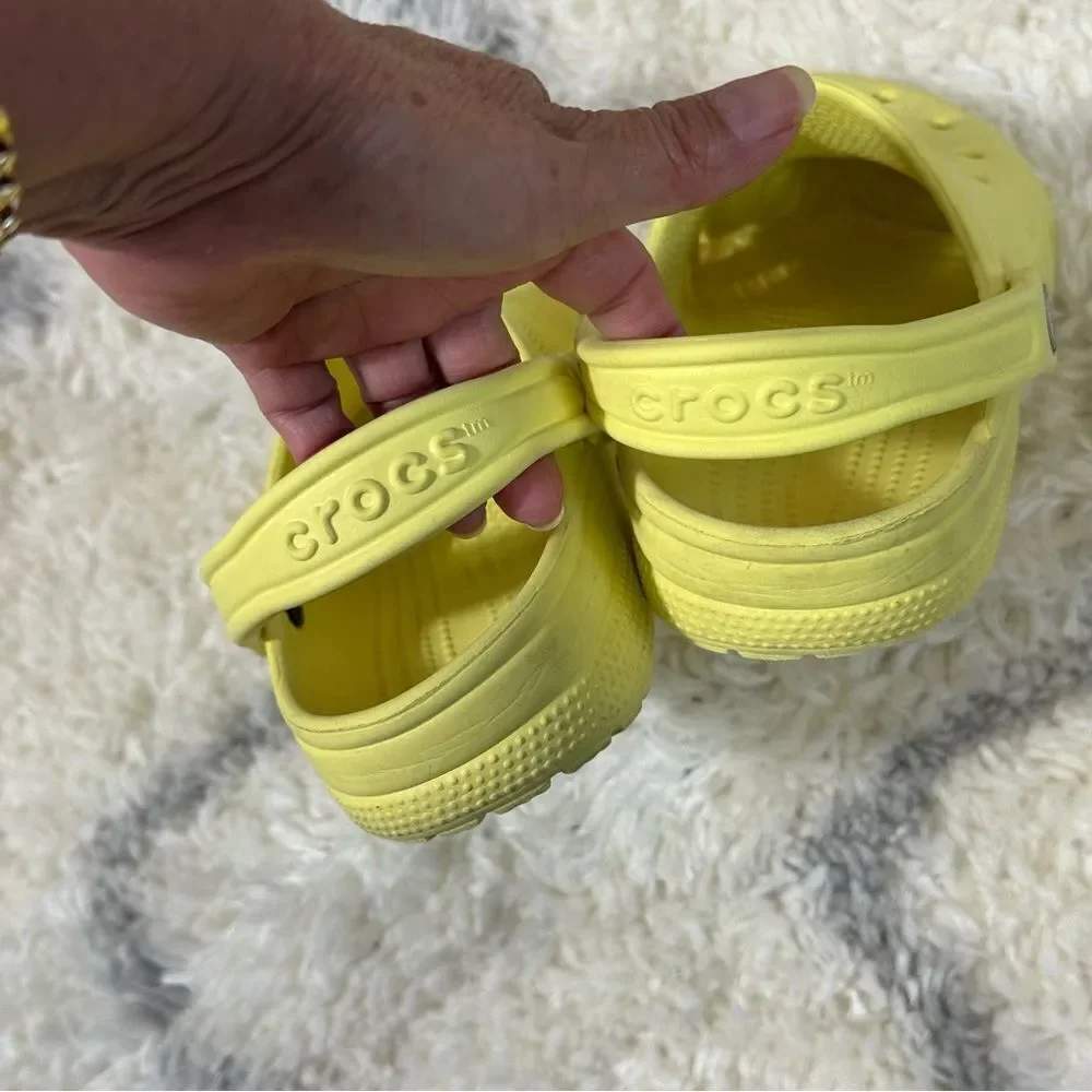CROCS Kids Yellow Water Shoes